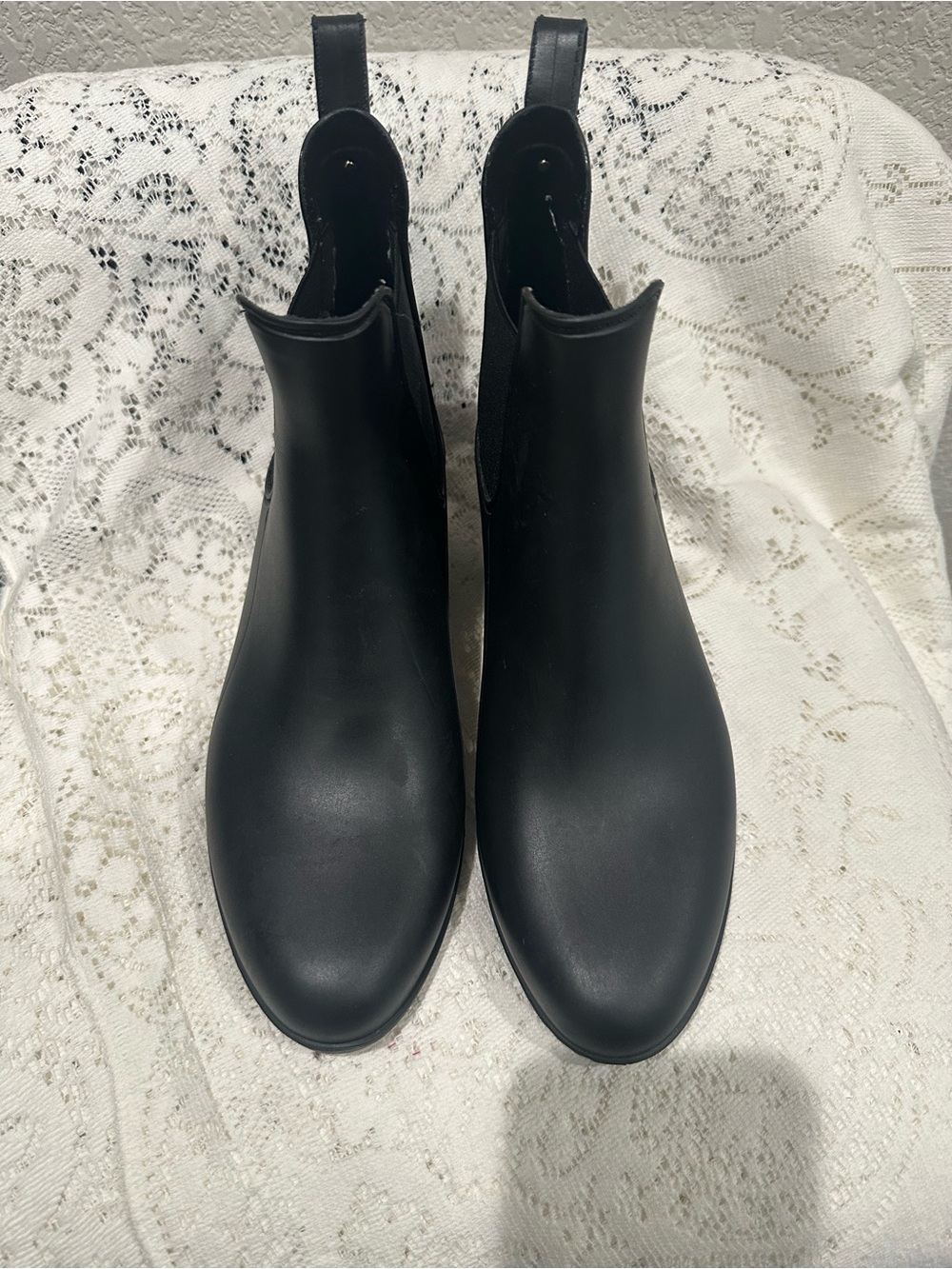 Sam Edelman Women's Black Chelsea Ankle Boots - Streamlined Slip-On size 10